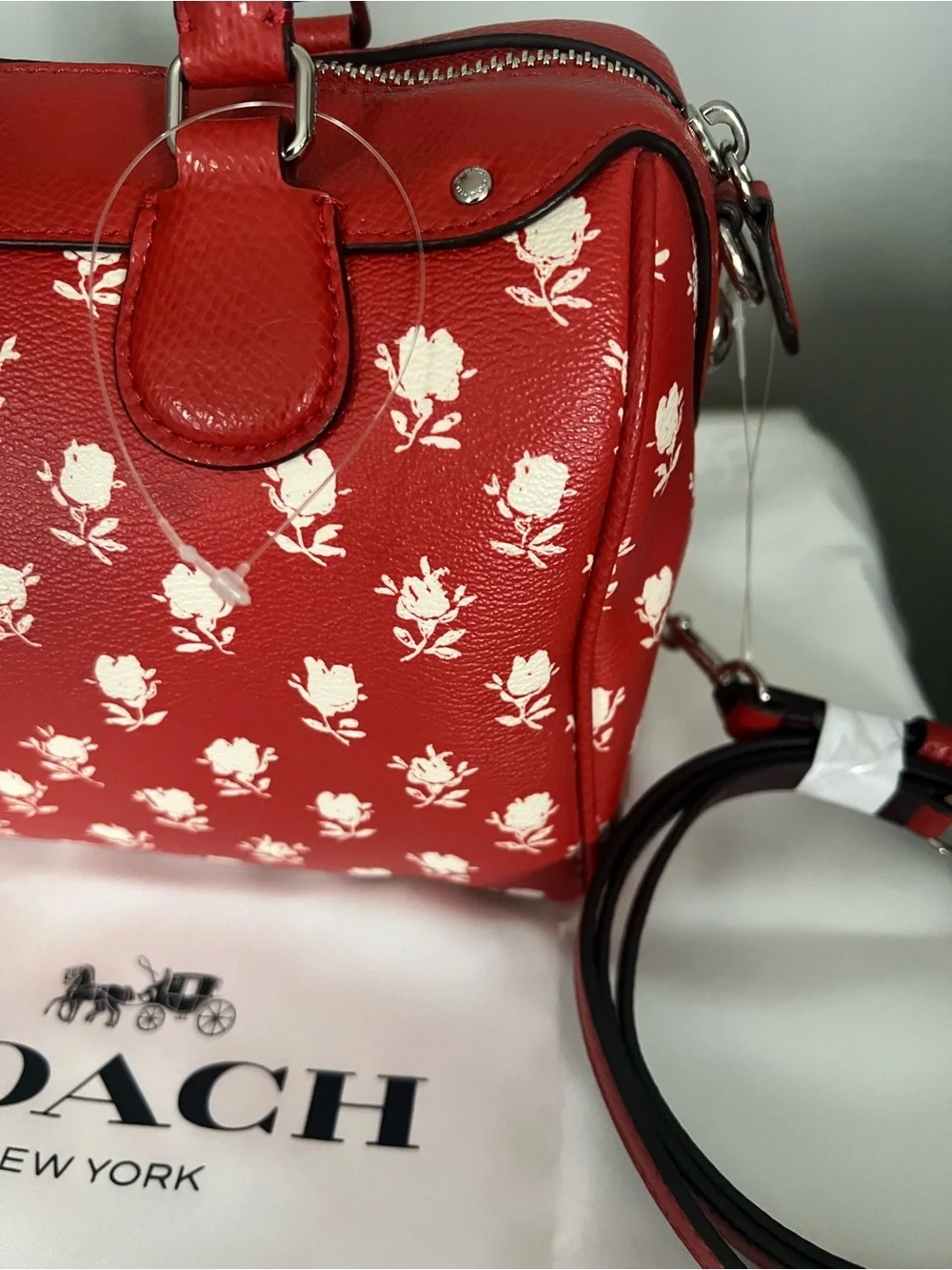 Coach Mini Bennett In Badlands Floral Print With Wallet